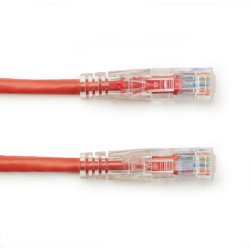Black Box GIGATRUE 3 CAT6  PATCH CABLE RED 7FT