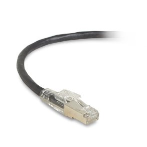 Black Box GIGATRUE 3 CAT6, SHIELDED PATCH CORD BLACK 3FT
