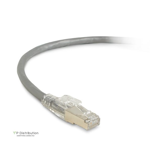 Black Box GIGATRUE 3 CAT6. SHIELDED PATCH CORD GREY 3FT