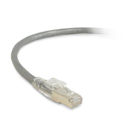Black Box GIGATRUE 3 CAT6. SHIELDED PATCH CORD GREY 15FT