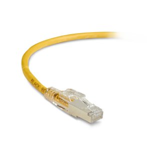 Black Box GIGATRUE 3 CAT6. SHIELDED PATCH CORD YELLOW 3FT