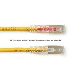 Black Box GIGATRUE 3 CAT6. SHIELDED PATCH CORD YELLOW 3FT