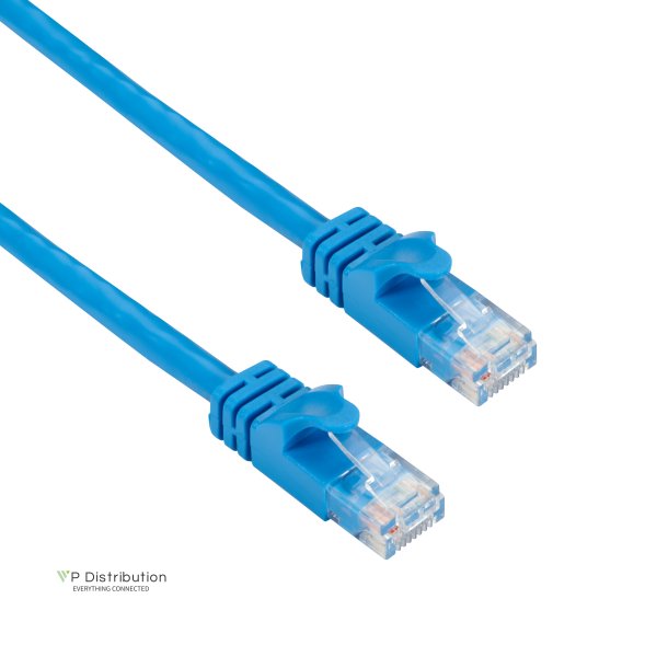 Black Box CAT6A PATCH CABLE, UTP, PVC, SNAGLESS, BLUE, 3FT