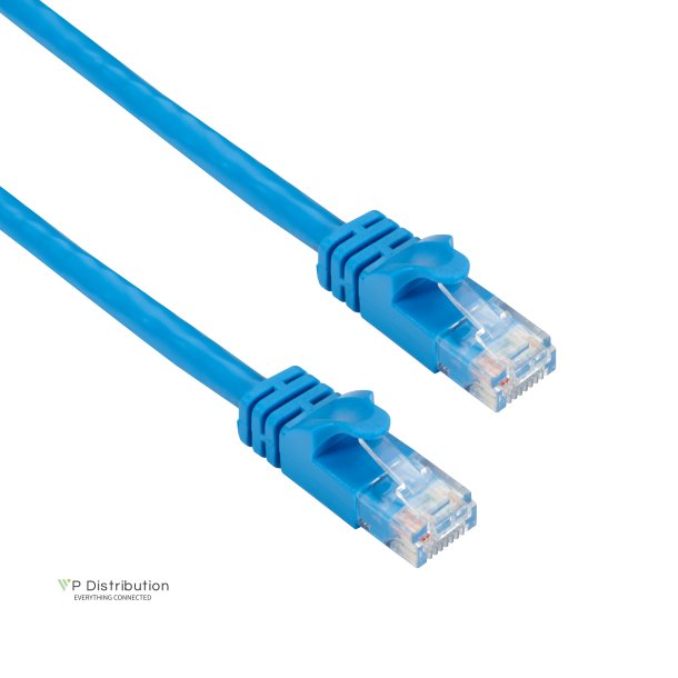 Black Box CAT6A PATCH CABLE, UTP, PVC, SNAGLESS, BLUE, 5FT