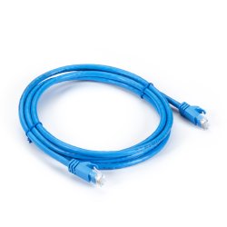 Black Box CAT6A PATCH CABLE, UTP, PVC, SNAGLESS, BLUE, 7FT