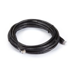 Black Box CAT6A PATCH CABLE, UTP, PVC, SNAGLESS, BLACK, 14FT
