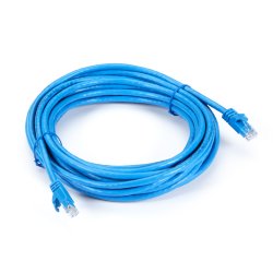 Black Box CAT6A PATCH CABLE, UTP, PVC, SNAGLESS, BLUE, 25FT