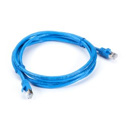 Black Box CAT6A PATCH CABLE, F/UTP, PVC, SNAGLESS, BLUE, 10FT