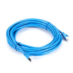 Black Box CAT6A PATCH CABLE, F/UTP, PVC, SNAGLESS, BLUE, 20FT