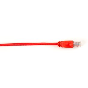 Black Box BBXCONN CAT6 PATCH CBL-UTP PVC SNAGLESS RED 4 FT