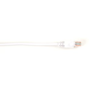Black Box BBXCONN CAT6 PATCH CBL-UTP PVC SNAGLESS WHITE 3 FT