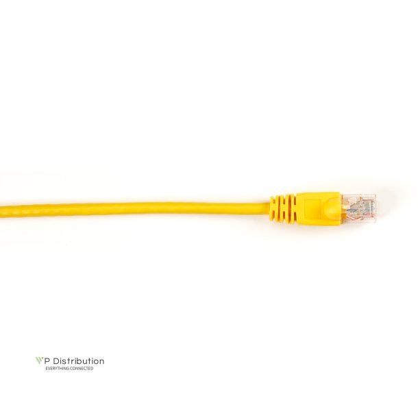 Black Box BBXCONN CAT6 PATCH CBL-UTP PVC SNAGLESS YELLOW 3 FT