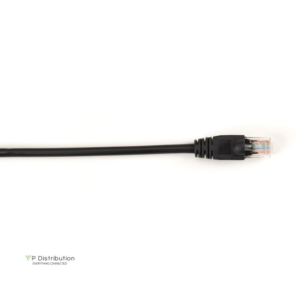 Black Box BBXCONN CAT6 PATCH CBL-UTP PVC SNAGLESS BLACK 5 FT