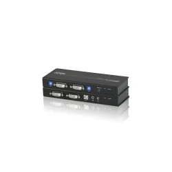 ATEN CE604 KVM Ext.2xDVI,Audio,USB,RS232