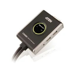 ATEN CS682 2P USB DVI KVM Switch Audio
