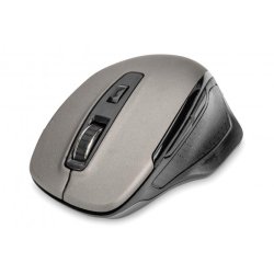 Digitus Wireless Ergonomic Optical Mouse 6D, 2.4 GHz 800/1000/1600 dpi, black-grey