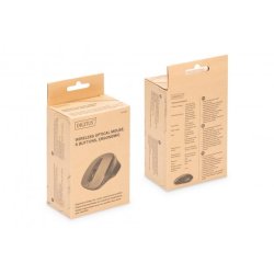 Digitus Wireless Ergonomic Optical Mouse 6D, 2.4 GHz 800/1000/1600 dpi, black-grey