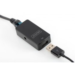 Digitus USB Extender, USB 2.0, 50 m for use with Cat5/5e/6 (UTP, STP or SFT) cable
