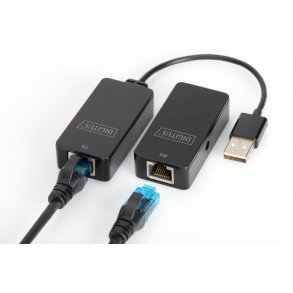 Digitus USB Extender, USB 2.0, 50 m for use with Cat5/5e/6 (UTP, STP or SFT) cable
