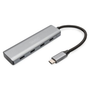 Digitus USB-C 4 Port HUB 4x USB-C 3.1 Gen1, 5Gbps