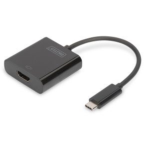 Digitus USB Type-C to HDMI Adapter, 4K@30Hz black