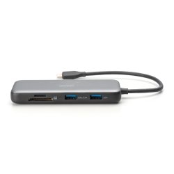 USB-C Docking Station, 8-Port 2xHDMI,3xUSB3.0,1xRJ45,1xSD,1xMicroSD,1xUSB-CPD