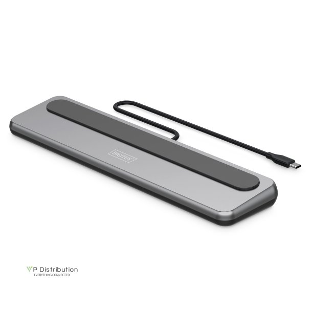 USB-C 8K Docking Station, 12-Port 2x HDMI, 1x DP, 3x USB-A, 1x USB-C, 1x RJ45, 1x PD