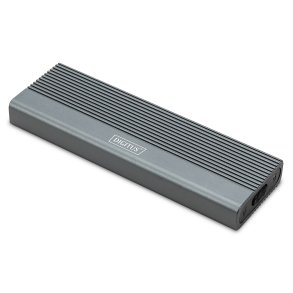 Digitus USB hard disk enclosure, external, NVMe 10Gbps ,USB3.1 Gen2,alu,toolfree