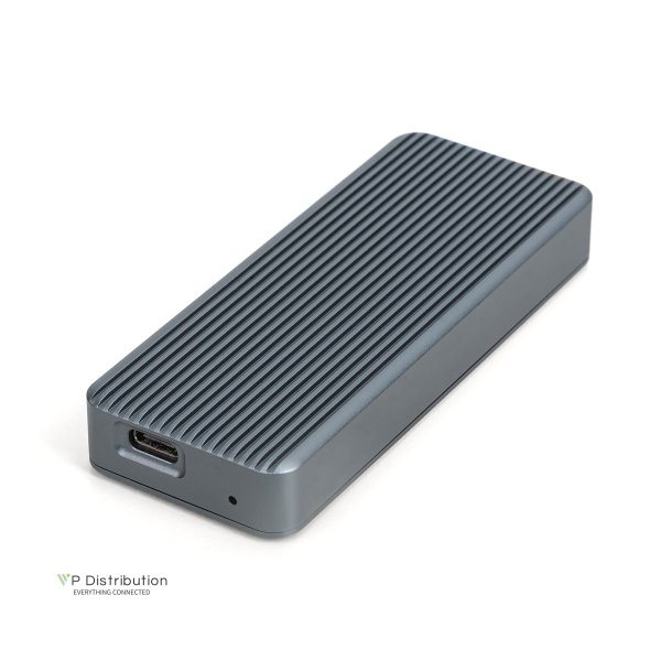 Digitus USB hard drive enclosure, external, NVMe 20Gbps,USB3.2 Gen 2x2, aluminum, tooling