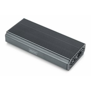 Digitus USB hard drive enclosure, external, NVMe 40 Gbps,USB 4.0, Aluminium, tooling