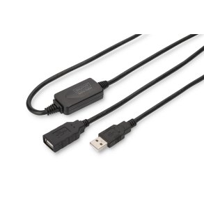 Digitus USB 2.0 Repeater Cable USB A male / A female, Length 15m