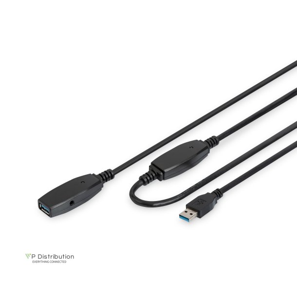 Digitus USB 3.0 Active Extension Cable length: 10 m