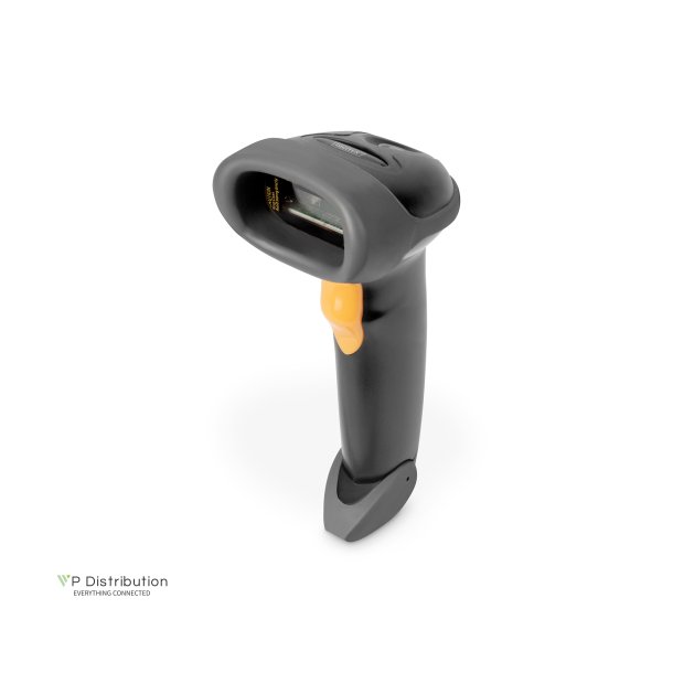 Digitus 1D Barcode Scanner, bi-directional 200 scans/sec, 2 m USB-RJ45 Cable