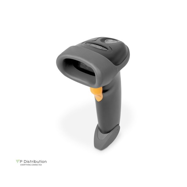 Digitus 2D Bluetooth Barcode Scanner 200 scan/sec, with holder
