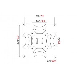Digitus Universal TV/Monitor Wall Mount, 37" 37 kg max load, max VESA 200x200