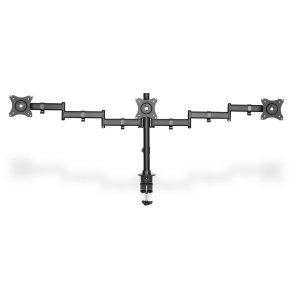 Digitus Triple Monitor Desk Clamp Mount, 15-27