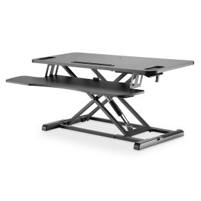 Digitus Height Adjustable Sit-Stand desktop 95x61x10-50cm, Lower Keyboard and mouse deck