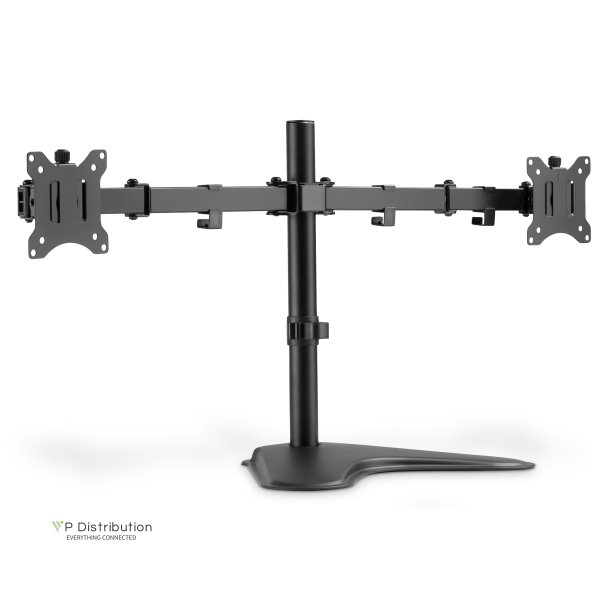 Digitus Dual Monitor Stand 15-32", 2x 8 kg (max.), black