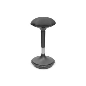Digitus Standing Stool, height-adjustable, black