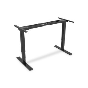 Digitus Height Adjustable Standing Desk Frame Dual motor, 3-stages, black