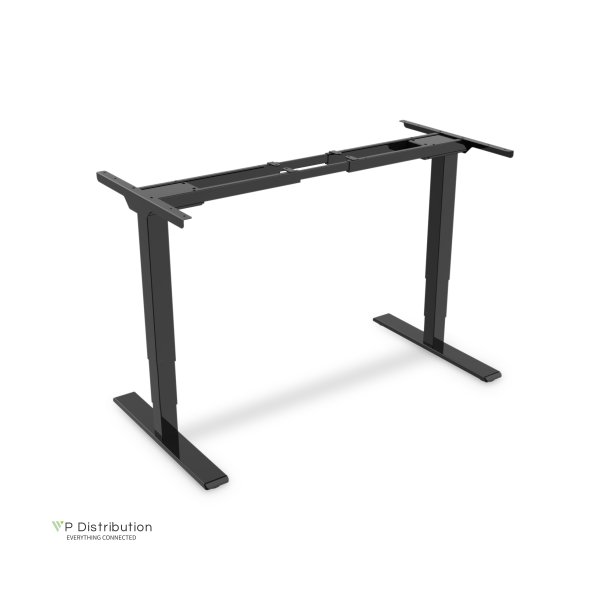 Digitus Height Adjustable Standing Desk Frame Dual motor, 3-stages, black