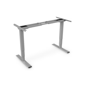 Digitus Height Adjustable Standing Desk Frame Dual motor, 3-stages, grey