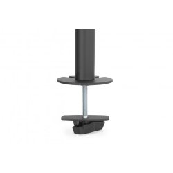 Digitus Universal Dual Monitor Mount, Vertical 17-32", 8 kg max. each, clamp or grommet mount