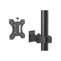 Digitus Universal Dual Monitor Mount, Vertical 17-32", 8 kg max. each, clamp or grommet mount