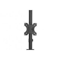 Digitus Universal Dual Monitor Mount, Vertical 17-32", 8 kg max. each, clamp or grommet mount