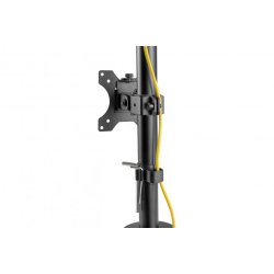 Digitus Universal Dual Monitor Mount, Vertical 17-32", 8 kg max. each, clamp or grommet mount