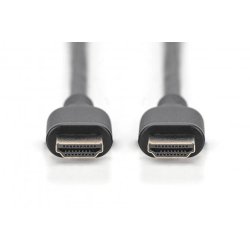 Digitus HDMI Ultra High Speed Connection Cable, Type A M/M, 1.0m, w/Ethernet, Ultra HD, 8K@60Hz, gold, bl