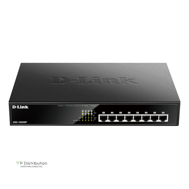 D-Link DGS-1008MP Netzwerk Switch
