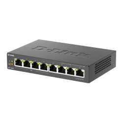 D-Link DGS-1008P 8-Port Gigabit PoE+ Unmanaged Desktop Switch