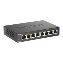 D-Link DGS-1008P 8-Port Gigabit PoE+ Unmanaged Desktop Switch